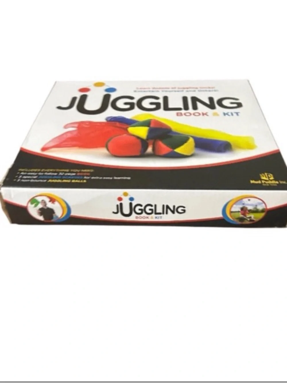 Juggling Book & Kit For Beginners Complete Set Balls & Scarves Learn To Juggle